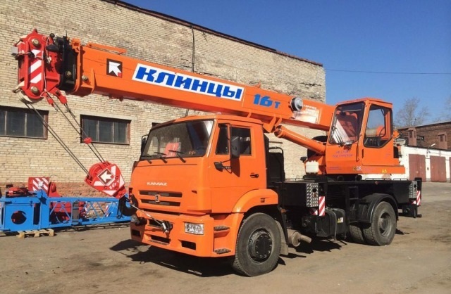 Аренда автокрана 16т