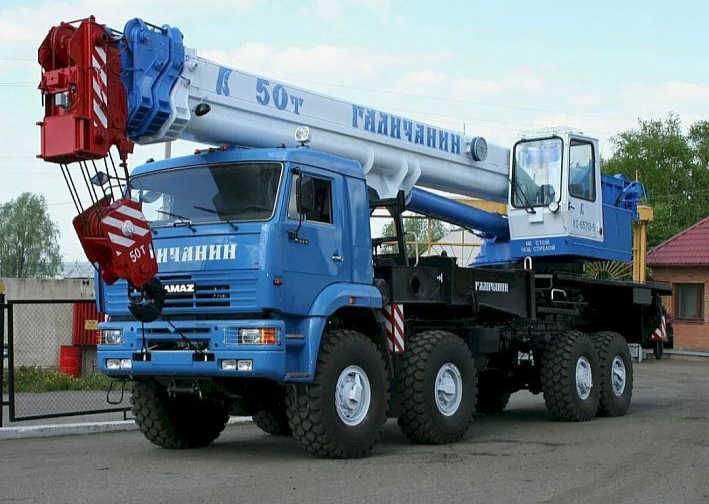 Аренда автокрана 50т