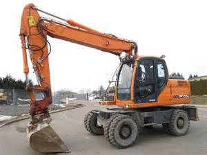 Аренда экскаватора колесного Doosan