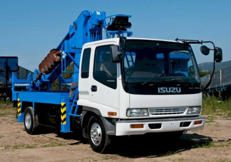 Аренда ямобура Isuzu