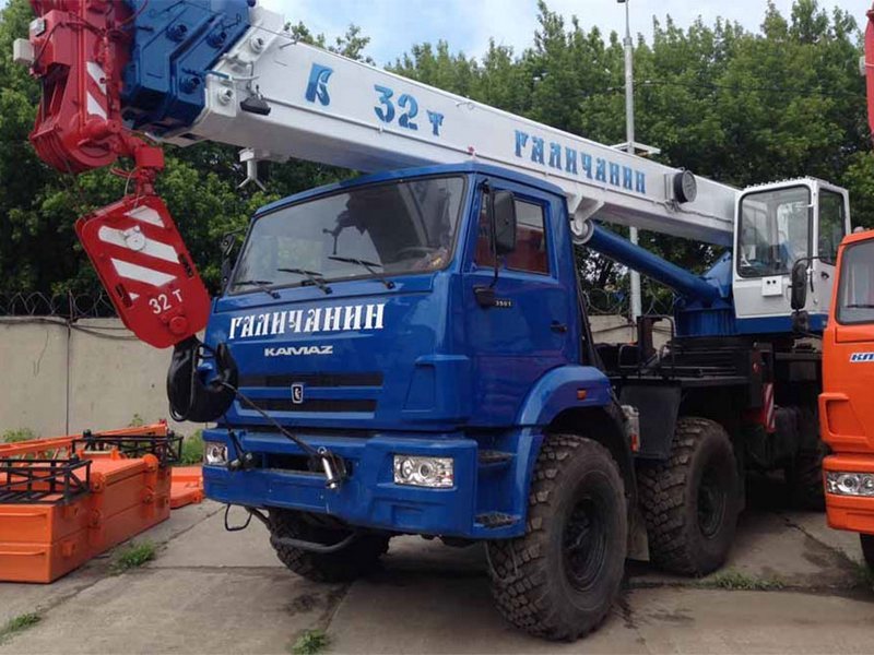 Аренда автокрана 32т