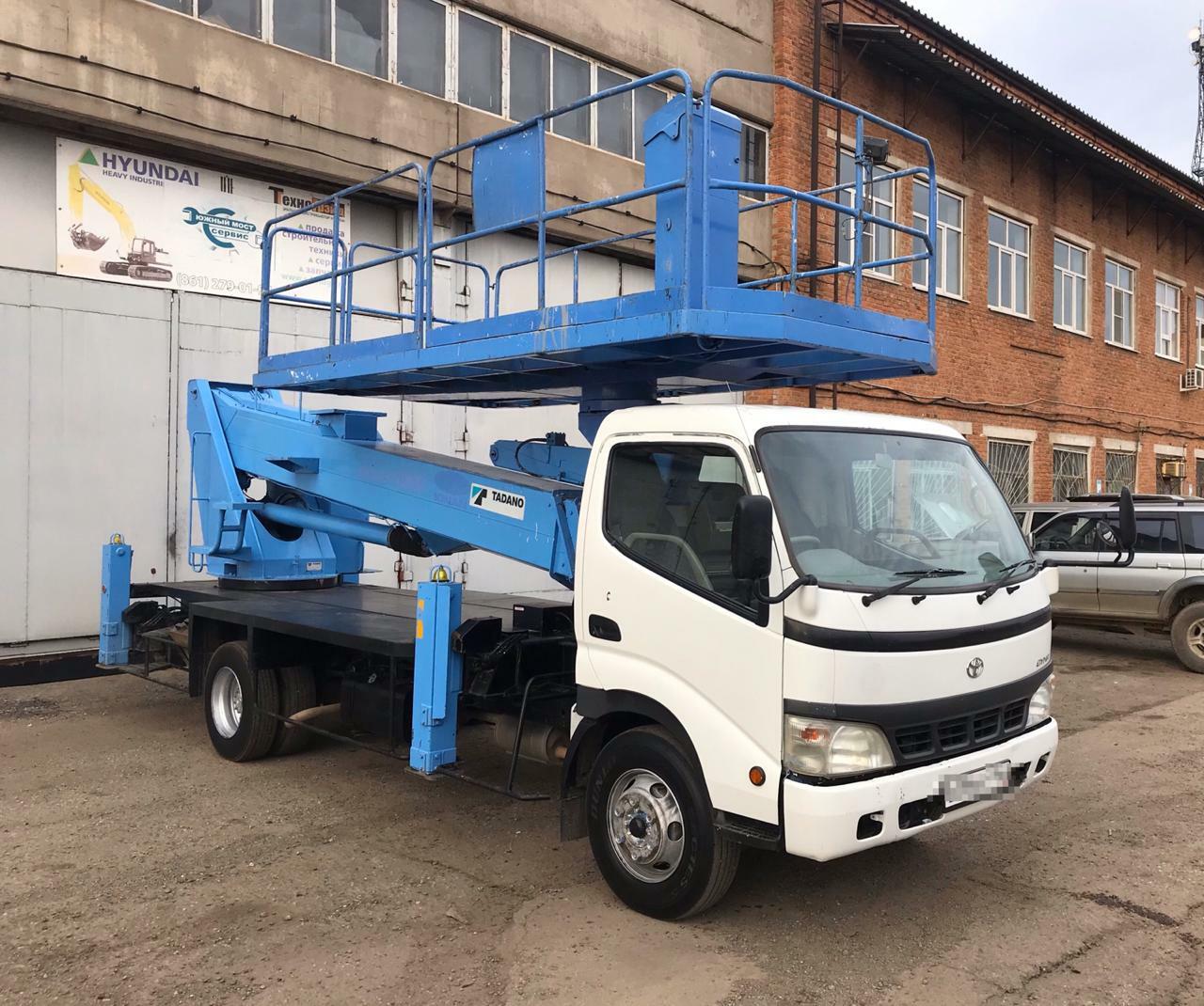 Аренда автовышки 21м